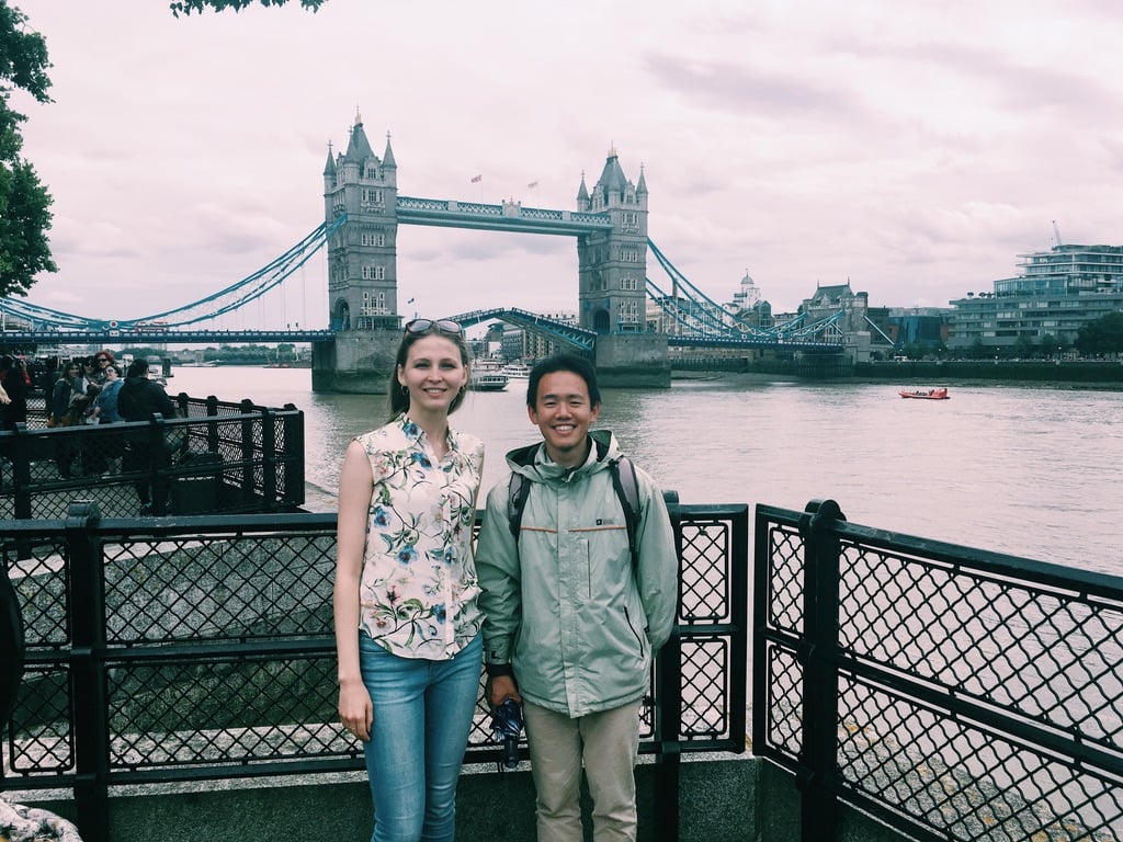My Russian friend and I