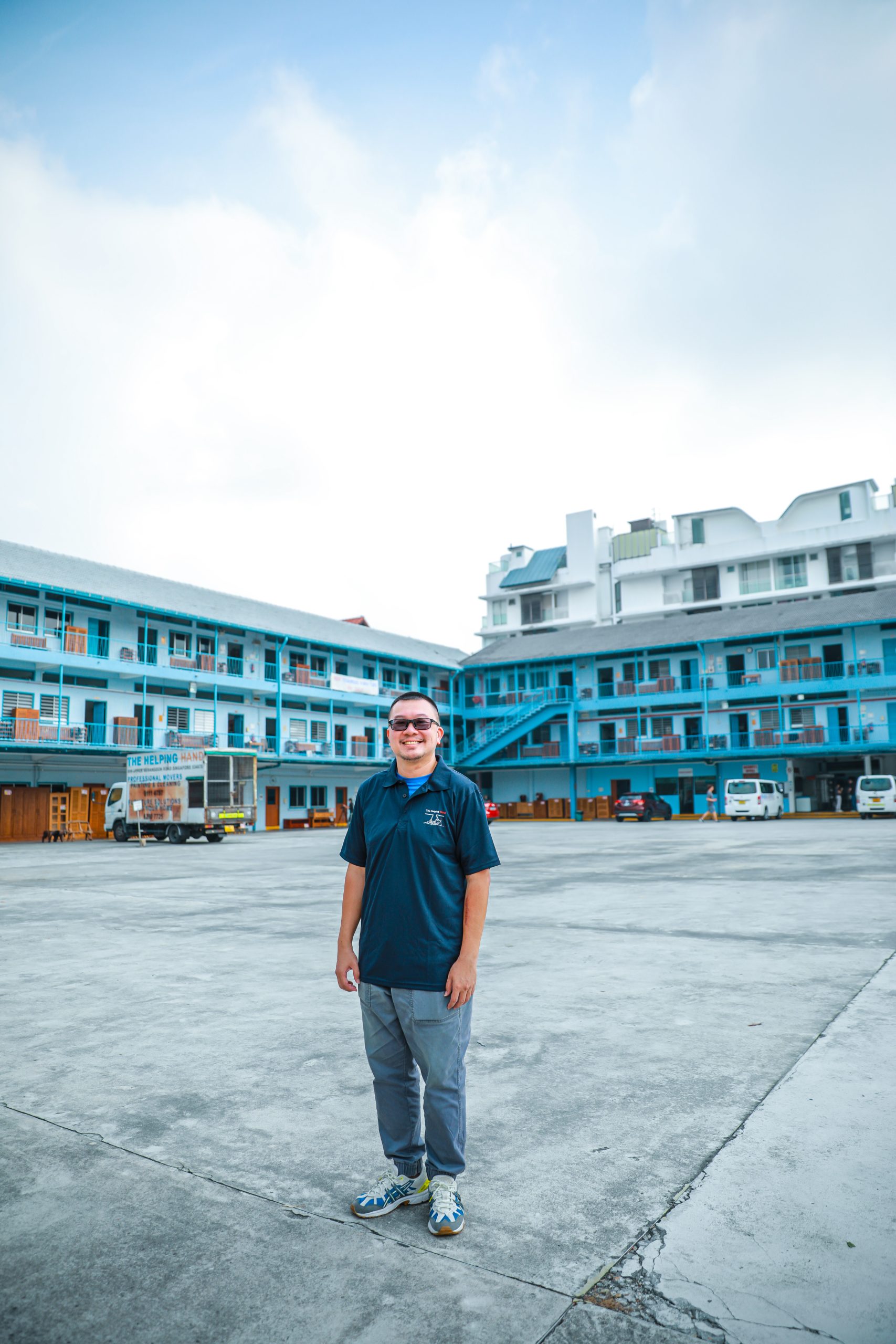 The Helping Hand premises, in Upper Serangoon Road 